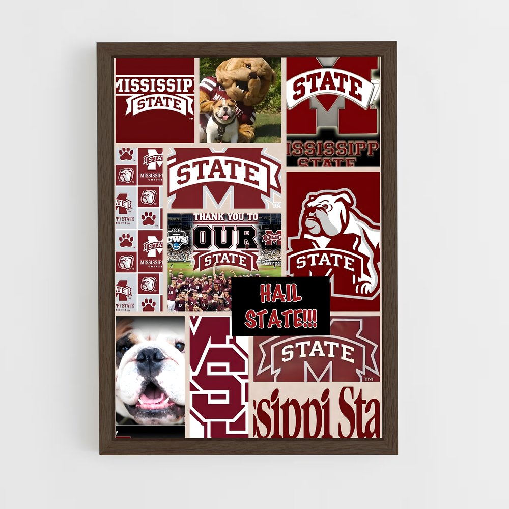 Poster Bulldog Spirit – affiche Baseball (vue 5)